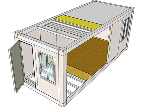 集裝箱房屋占領市場范圍